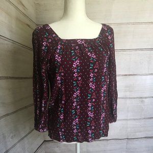 Burgundy Shirt
